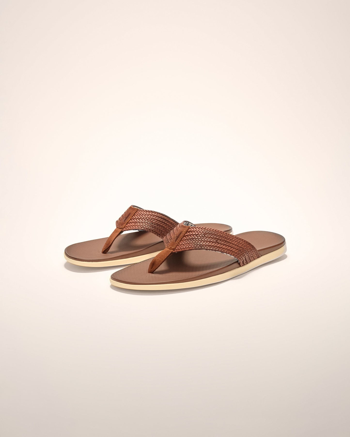 Johnnie-O Boardwalk Woven Faux Leather Sandal