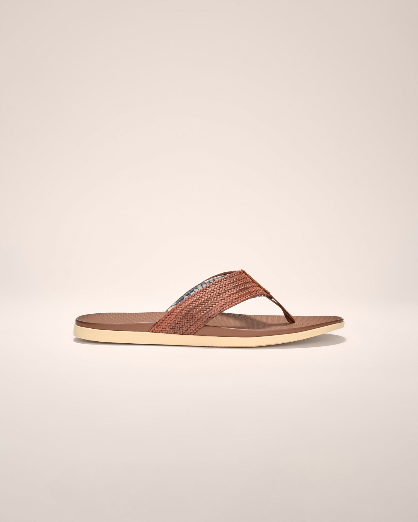 Johnnie-O Boardwalk Woven Faux Leather Sandal