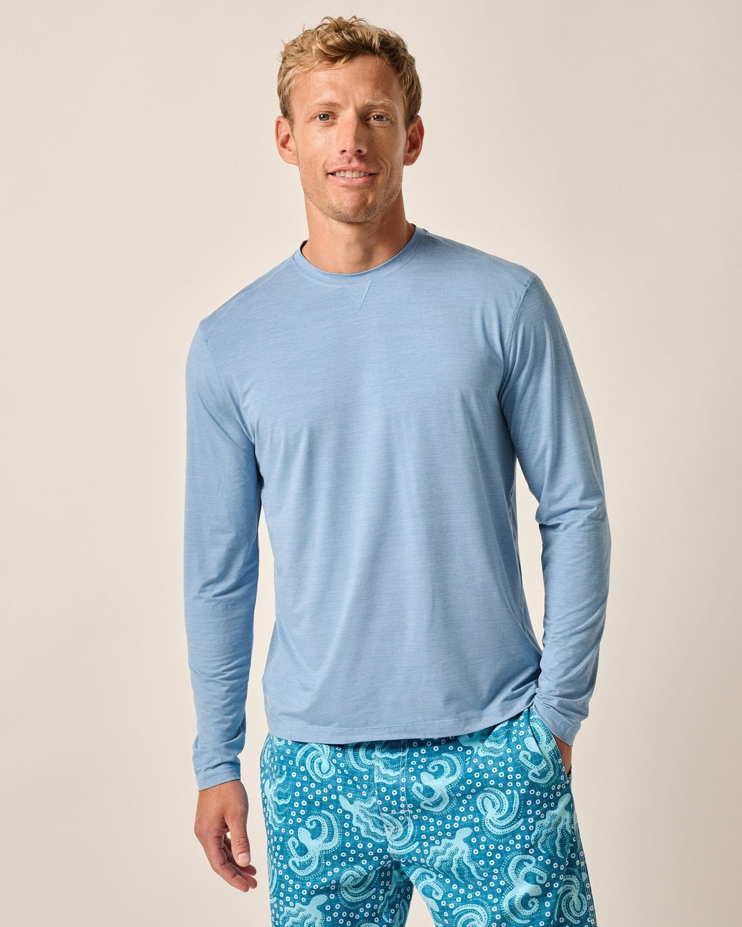 Johnnie-O Basin Performance UPF Long Sleeve Sun Shirt