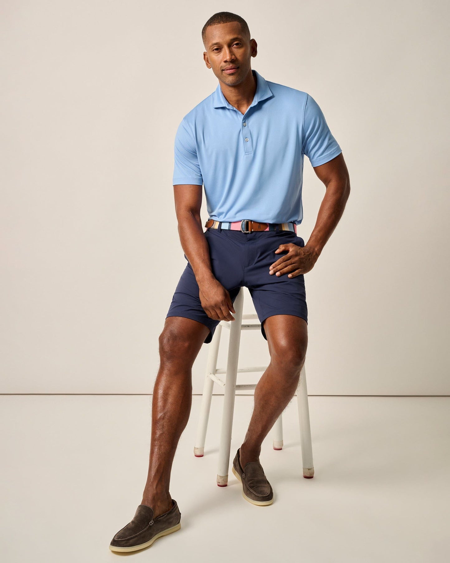 Johnnie-O Performance Jersey Polo - Birdie