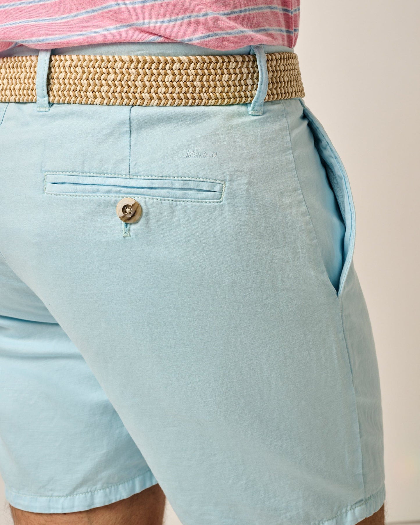 Johnnie-O Melrose Cotton Linen Shorts