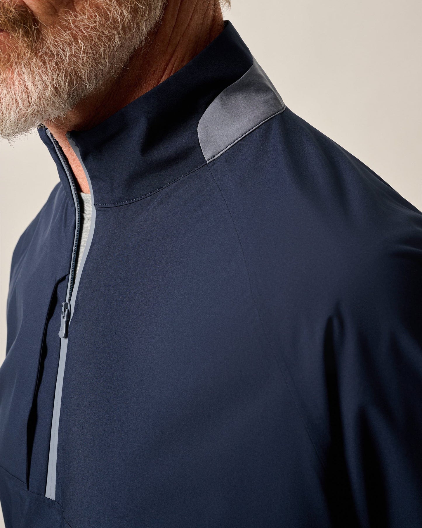 Johnnie-O Stealth Stowable Short Sleeve Rain Jacket