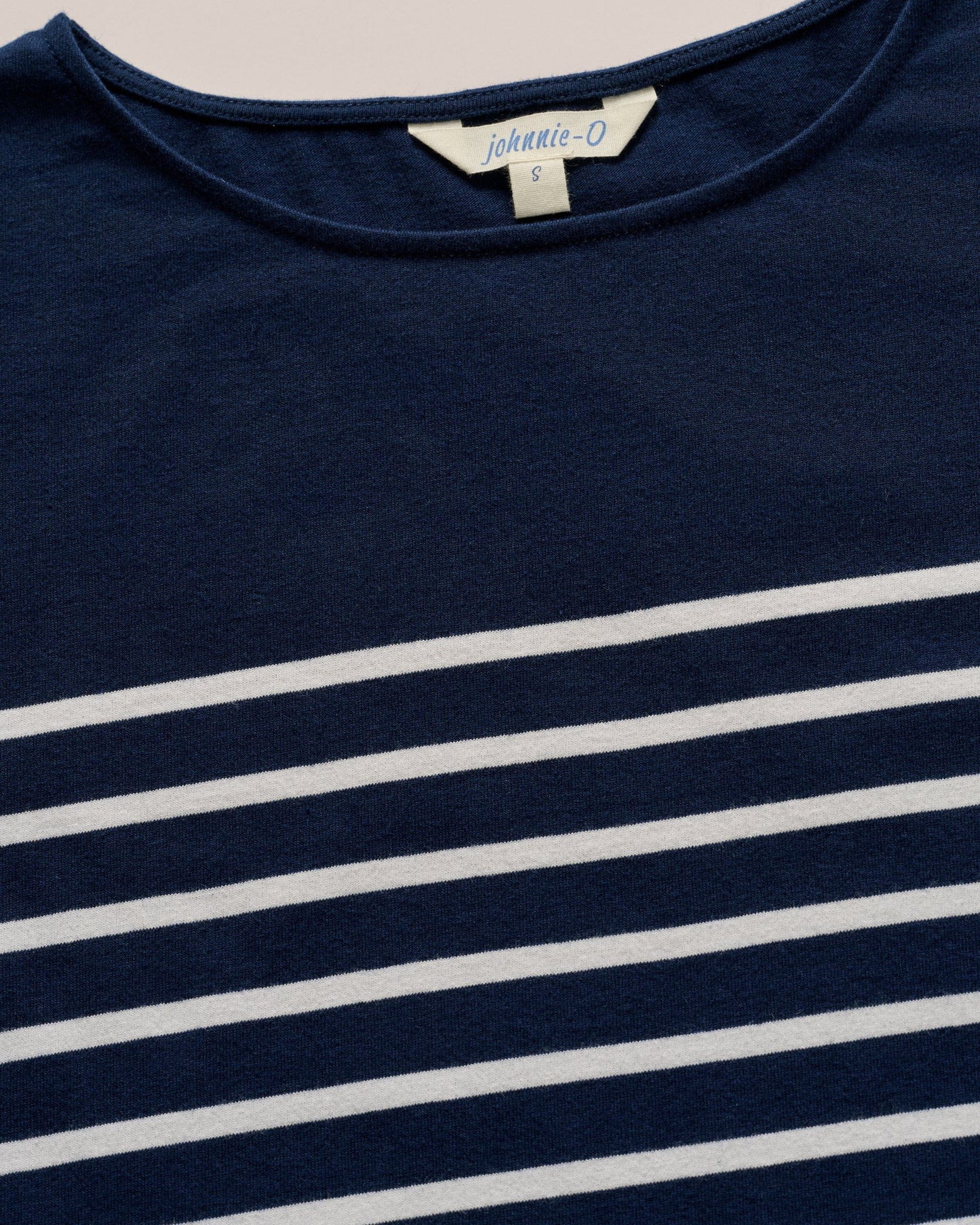 Johnnie-O Suki Striped Boatneck T-Shirt