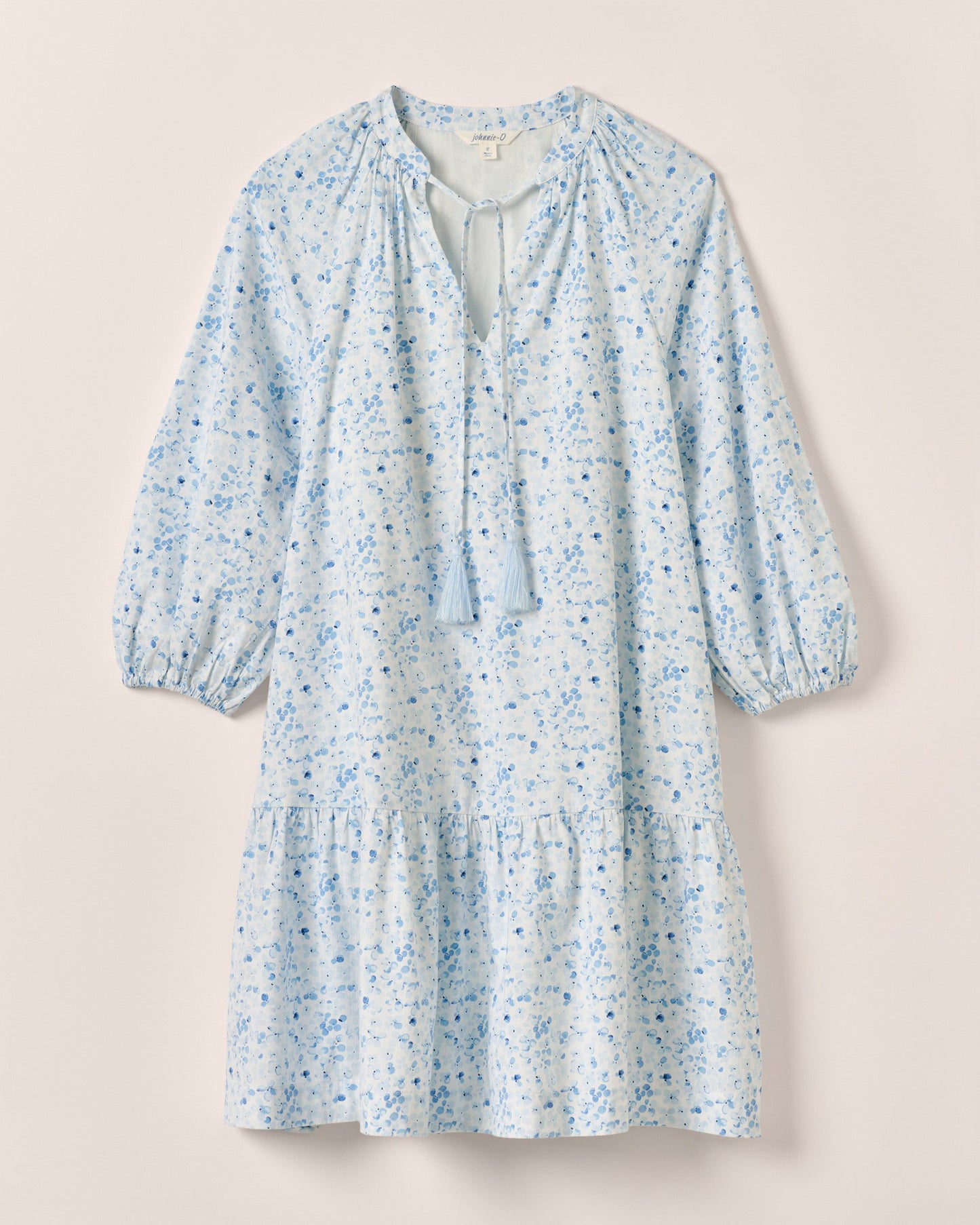 Johnnie-O Vanessa Floral Cotton Blend Mini Dress