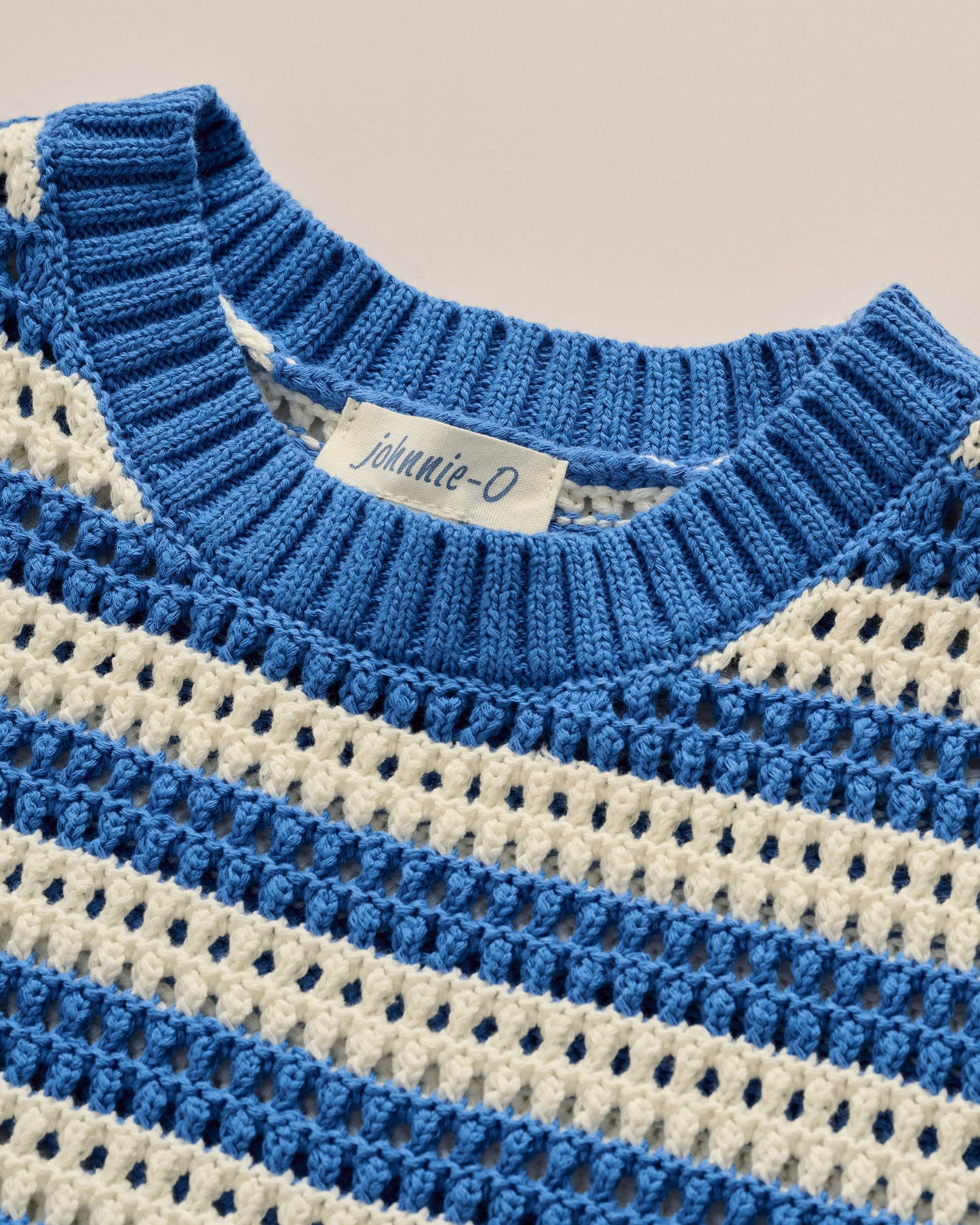 Johnnie-O Aubrey Short Sleeve Cotton Sweater