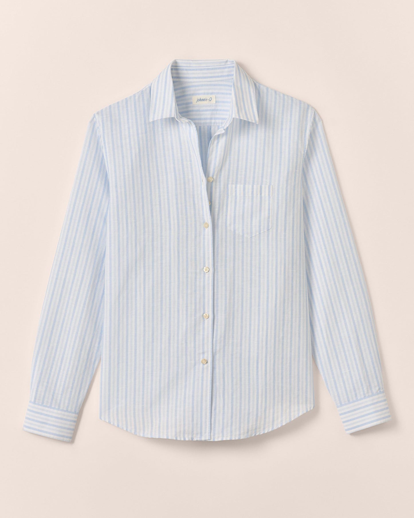 Johnnie-O Frieda Cotton Linen Button Down Shirt