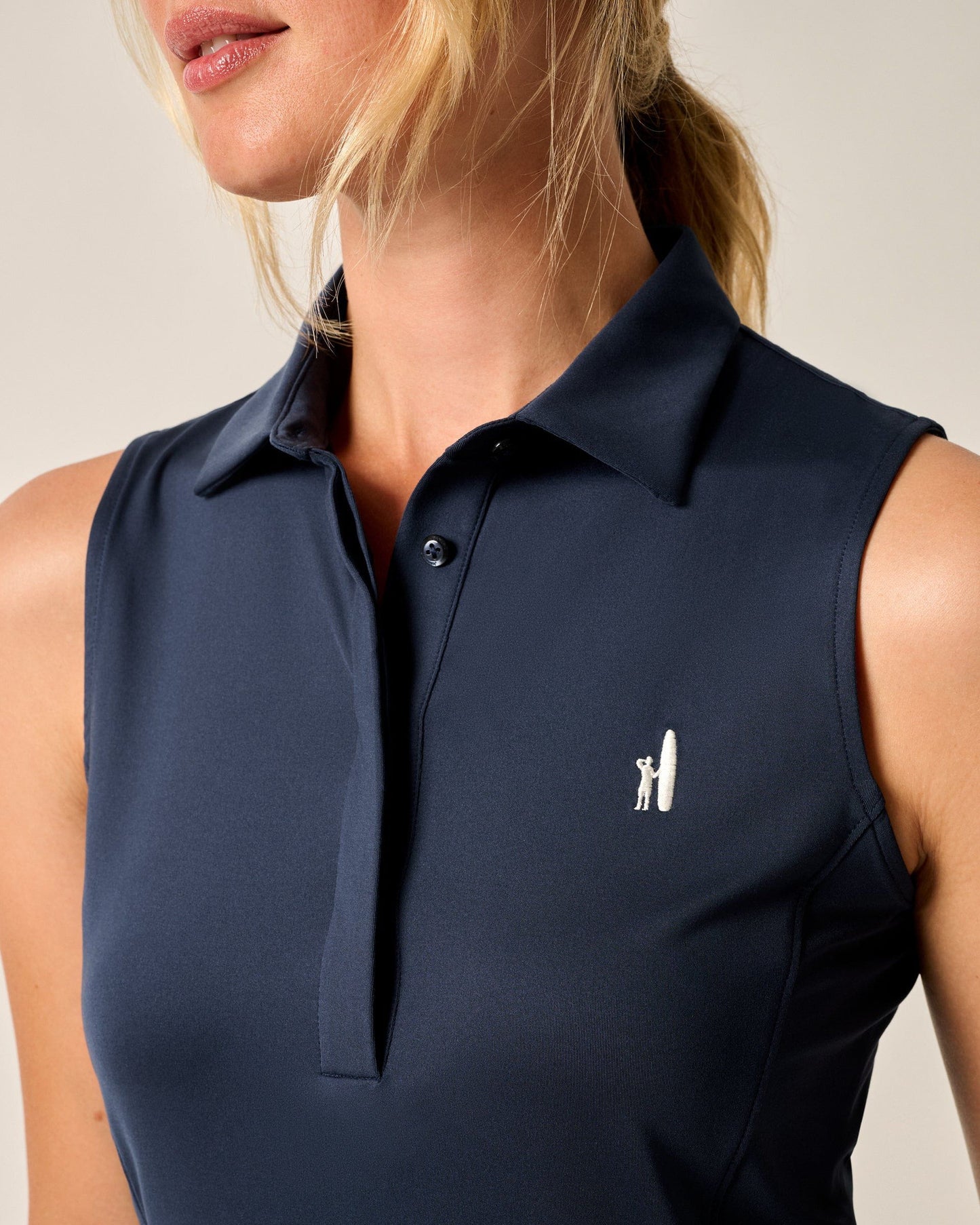 Johnnie-O Kaylee Performance Sleeveless Polo