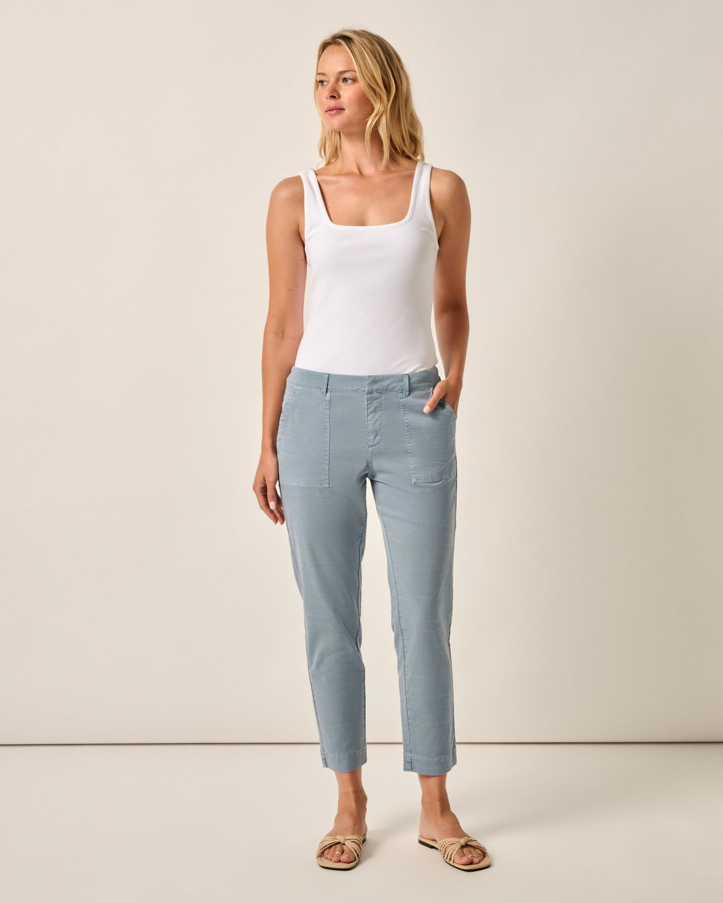 Johnnie-O Surplus Cotton Blend Cargo Pant