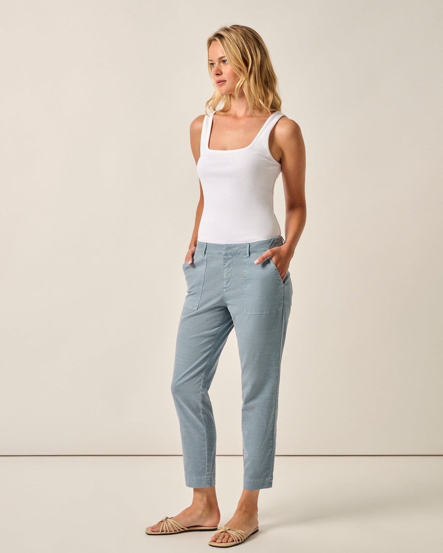 Johnnie-O Surplus Cotton Blend Cargo Pant