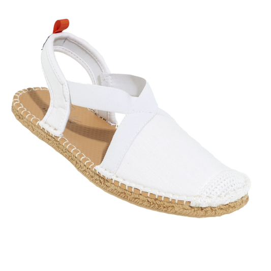 Sea Star Mariner Seafarer Slingback White Denim