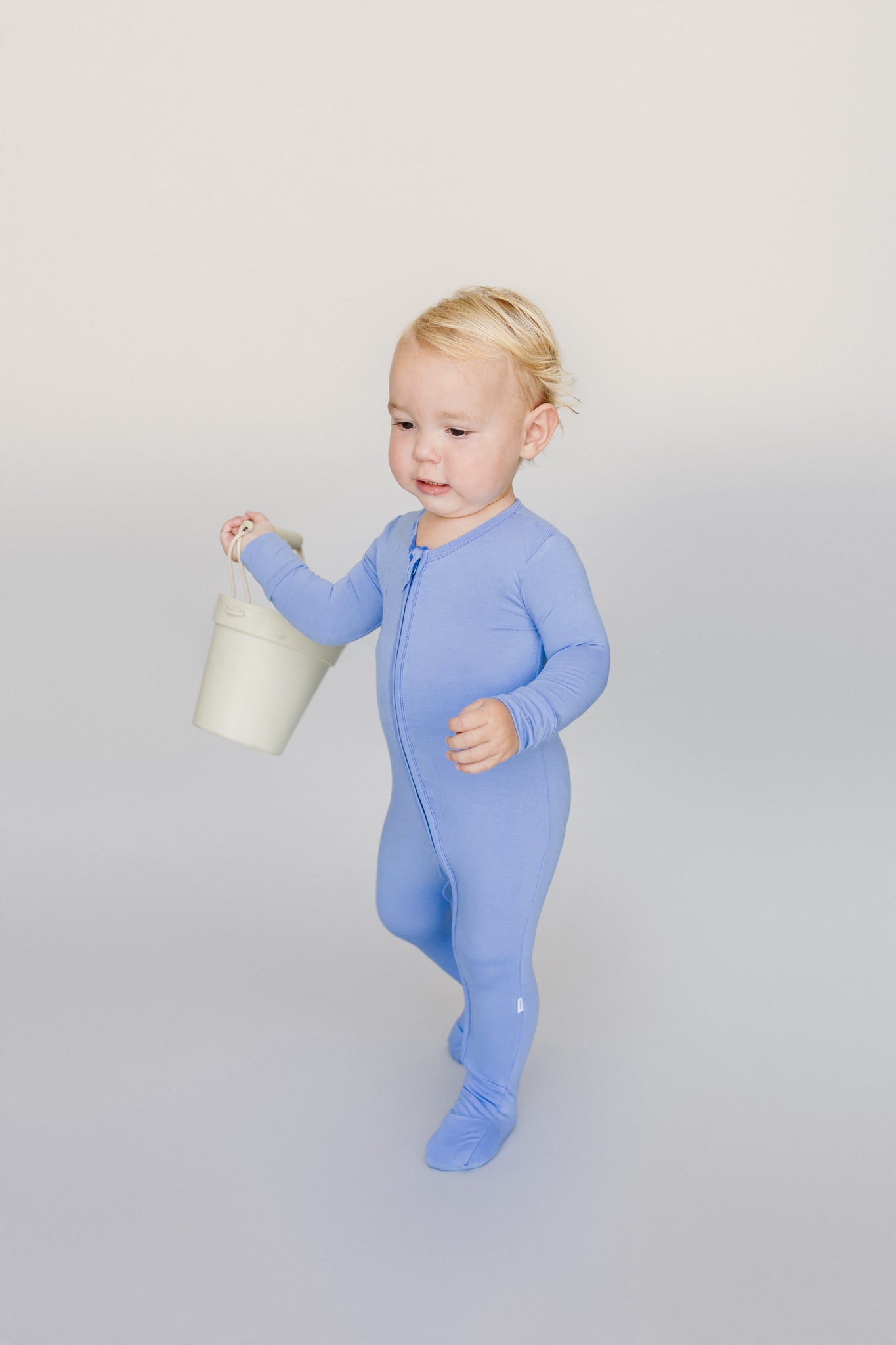 Tiny Tuckets Convertible Zip Footie