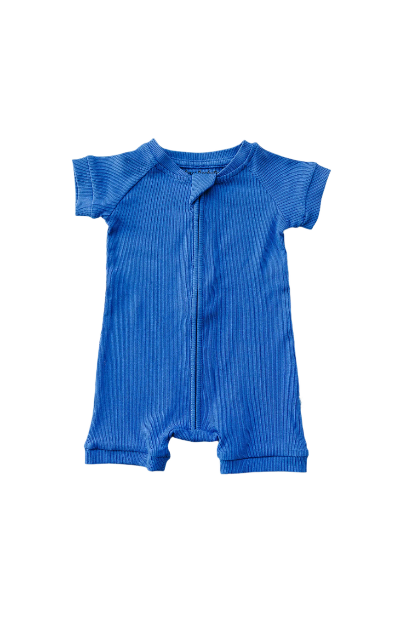Tiny Tuckets Ribbed Zip Romper