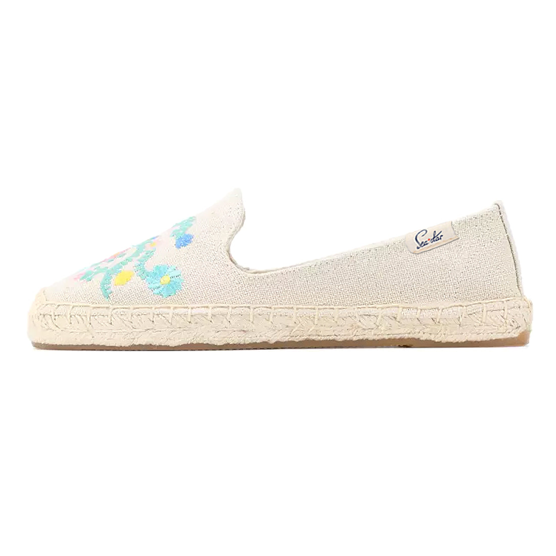 Sea Star Bayside Beach Club Espadrille Floral Creme