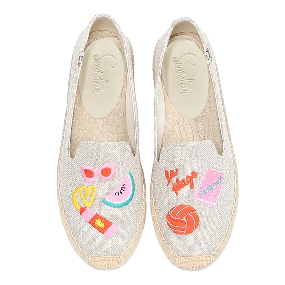 Sea Star Bayside Beach Club Espadrille La Plage Creme