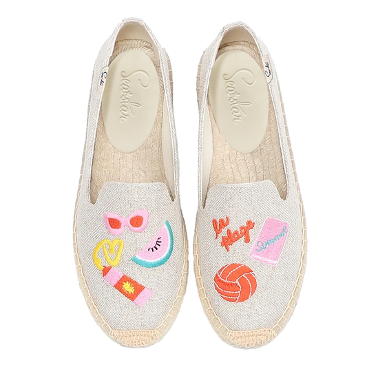 Sea Star Bayside Beach Club Espadrille La Plage Creme
