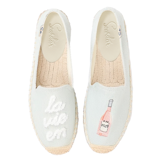 Sea Star Bayside Beach Club Espadrille La Vie En Rose Sky