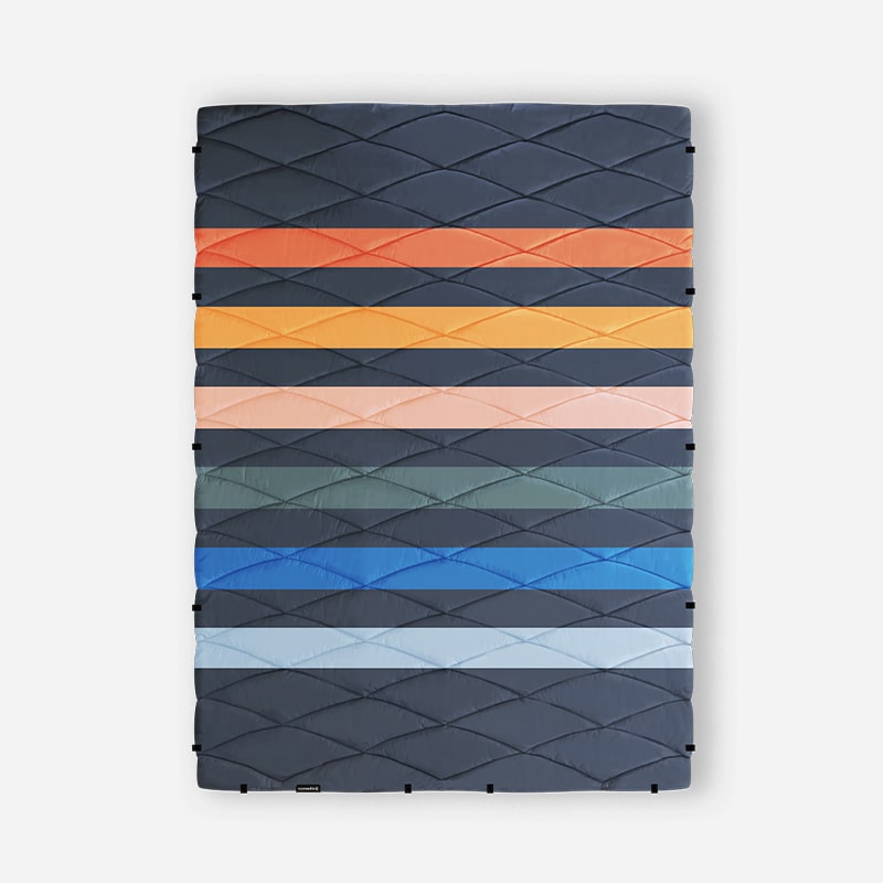 Nomadix Puffer Blanket Retro Multi