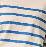 Johnnie-O Suki Striped Boatneck T-Shirt