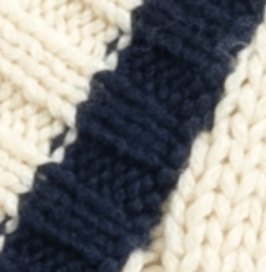 Johnnie-O Varsity Cable Knit Cotton Sweater