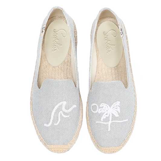 Sea Star Bayside Beach Club Espadrille Wavey Grey