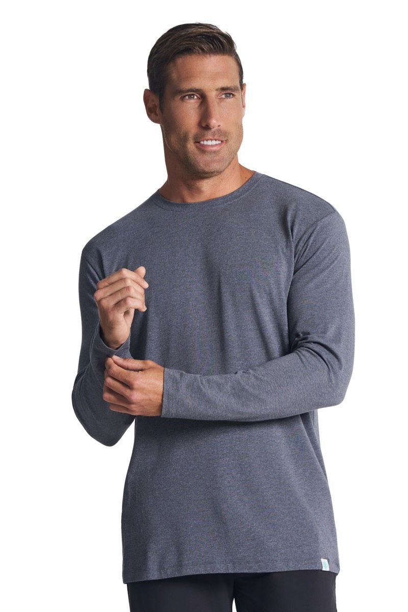 Morada | Men's Everyday Long Sleeve T-Shirt | Charcoal