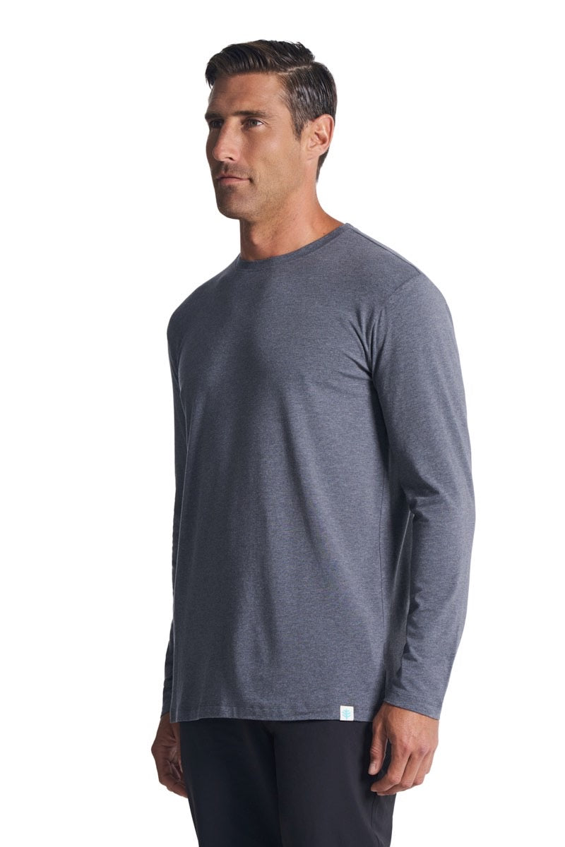 Morada | Men's Everyday Long Sleeve T-Shirt | Charcoal