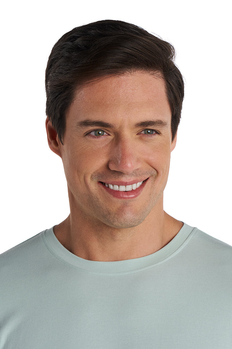 Morada | Men's Everyday Long Sleeve T-Shirt | Misty Aqua