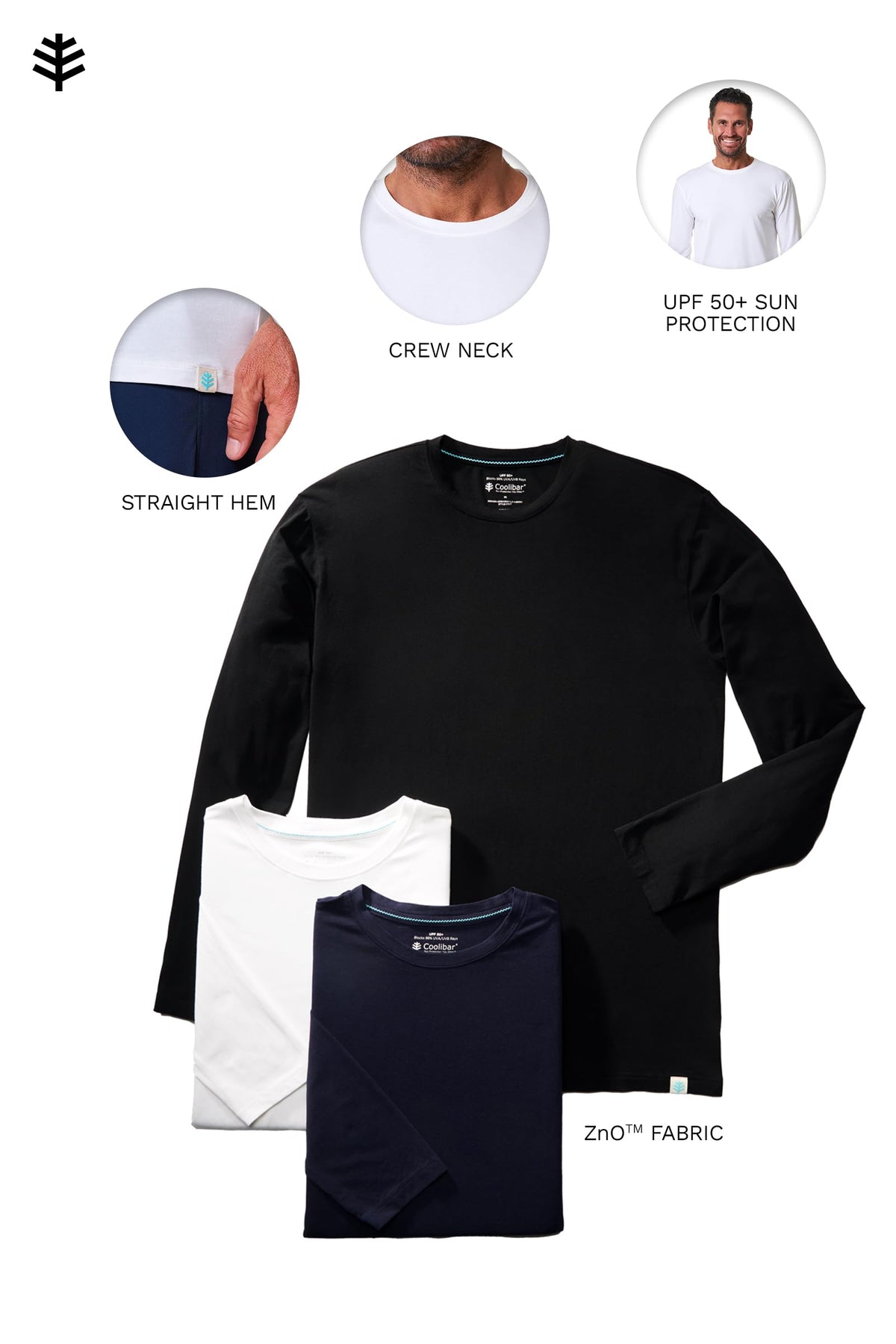 Morada | Men's Everyday Long Sleeve T-Shirt | Grey Heather