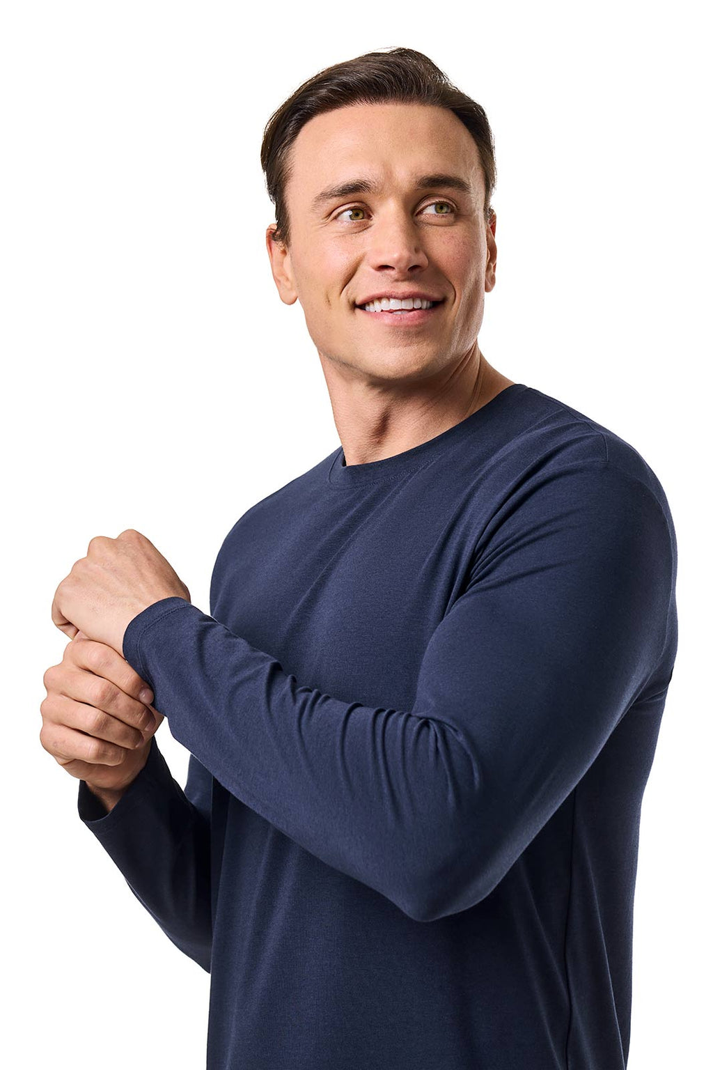 Morada | Men's Everyday Long Sleeve T-Shirt | Navy