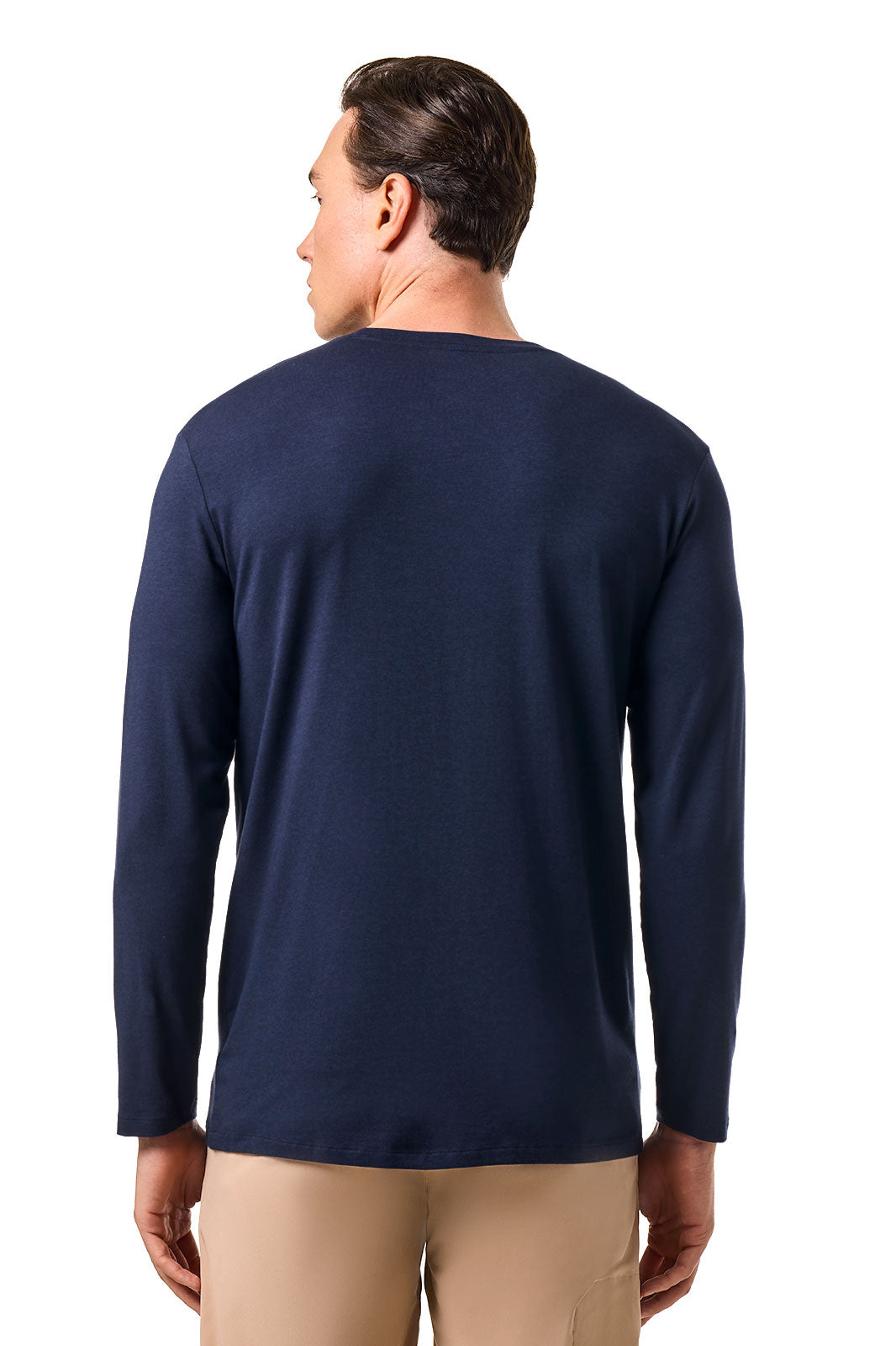 Morada | Men's Everyday Long Sleeve T-Shirt | Navy