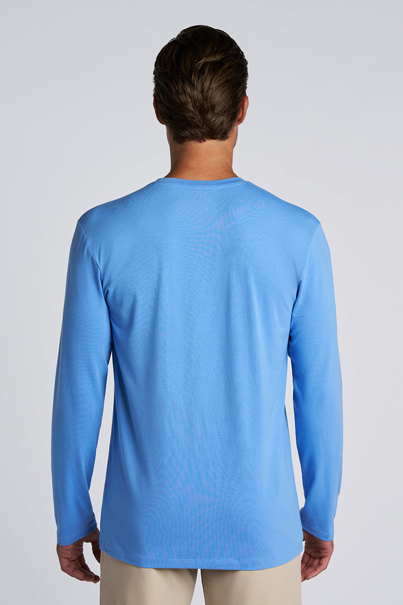 Morada | Men's Everyday Long Sleeve T-Shirt | Bluebell