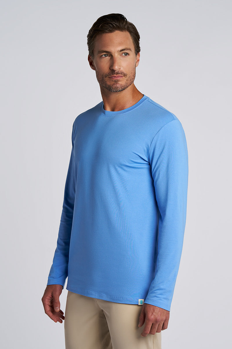 Morada | Men's Everyday Long Sleeve T-Shirt | Bluebell