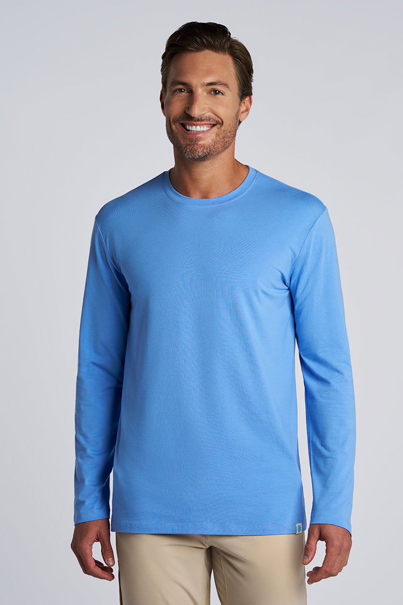 Morada | Men's Everyday Long Sleeve T-Shirt | Bluebell