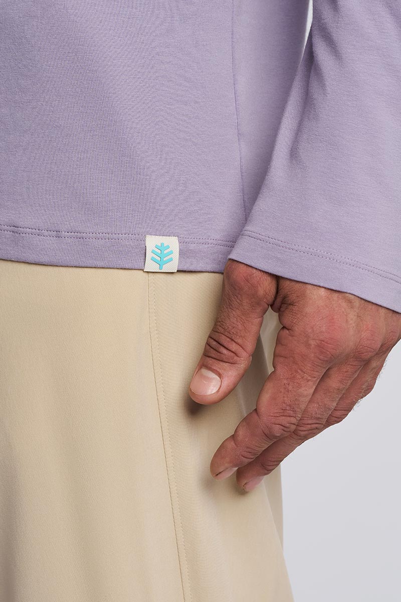 Morada | Men's Everyday Long Sleeve T-Shirt | Lavender Gray