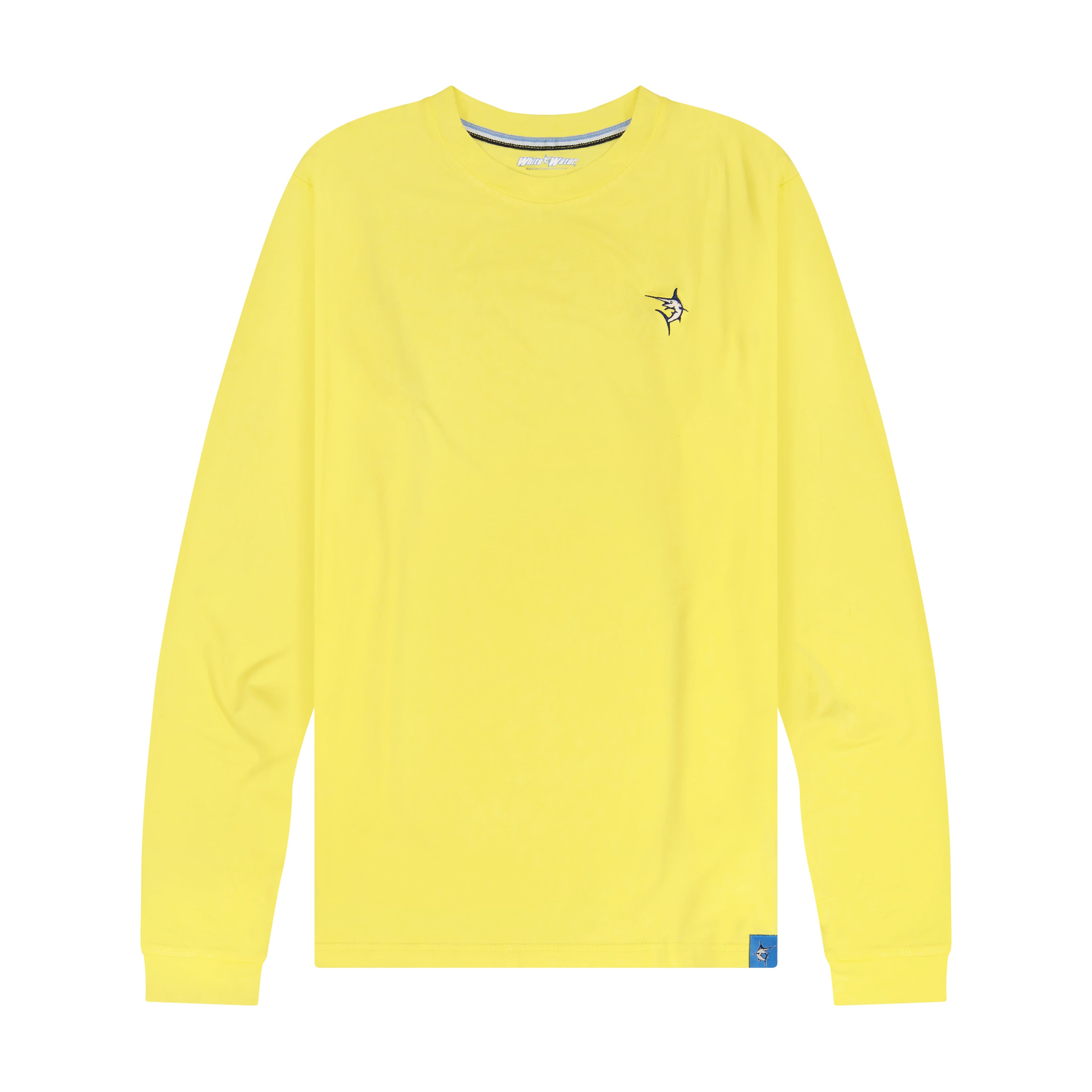 White Water Dockside Performance Long Sleeve, Light Blue