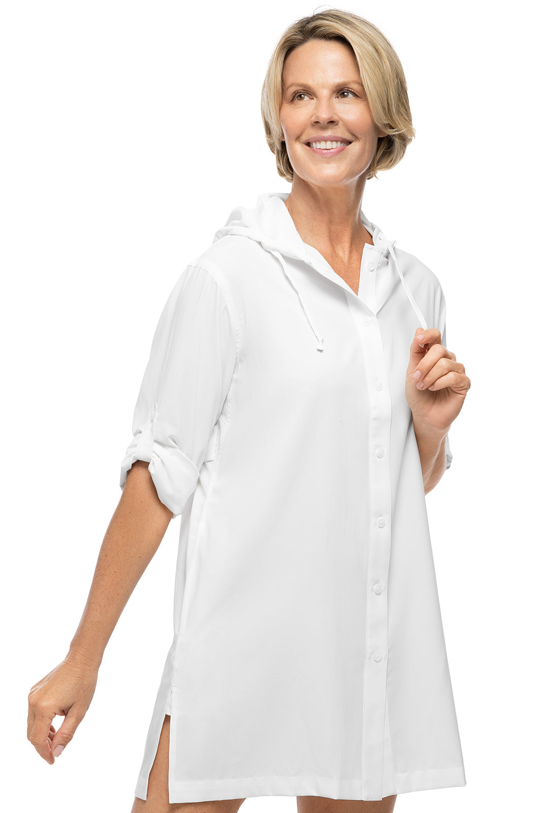 Iztapa Coastal | Sun Shirt | White