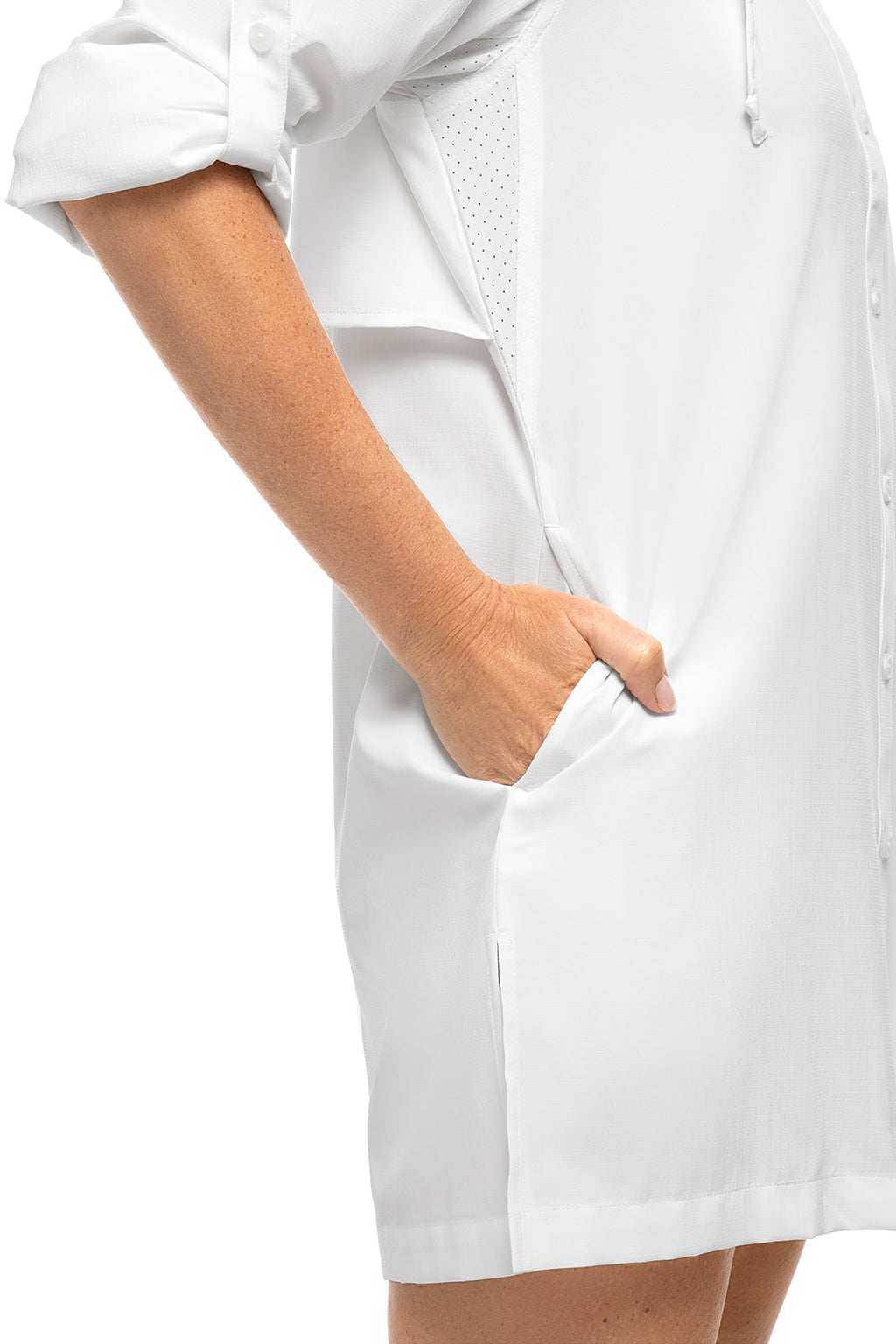 Iztapa Coastal | Sun Shirt | White