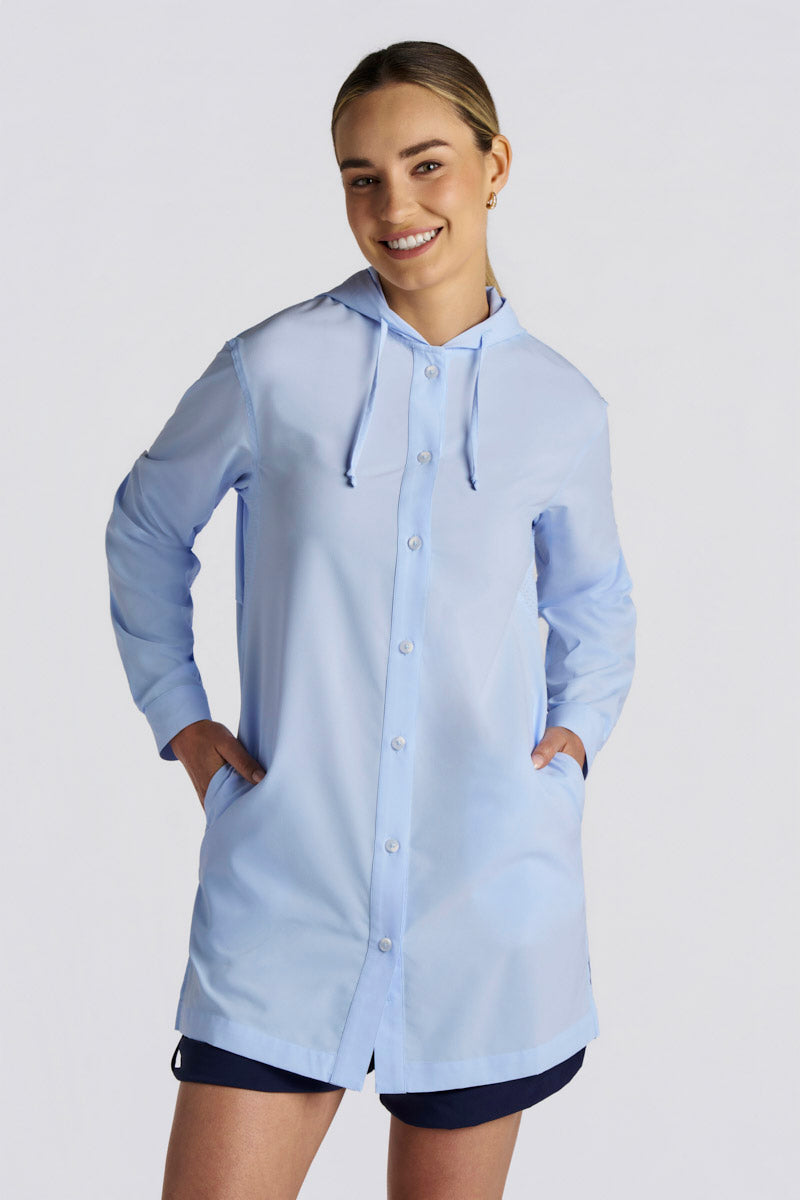 Iztapa Coastal | Sun Shirt | Periwinkle