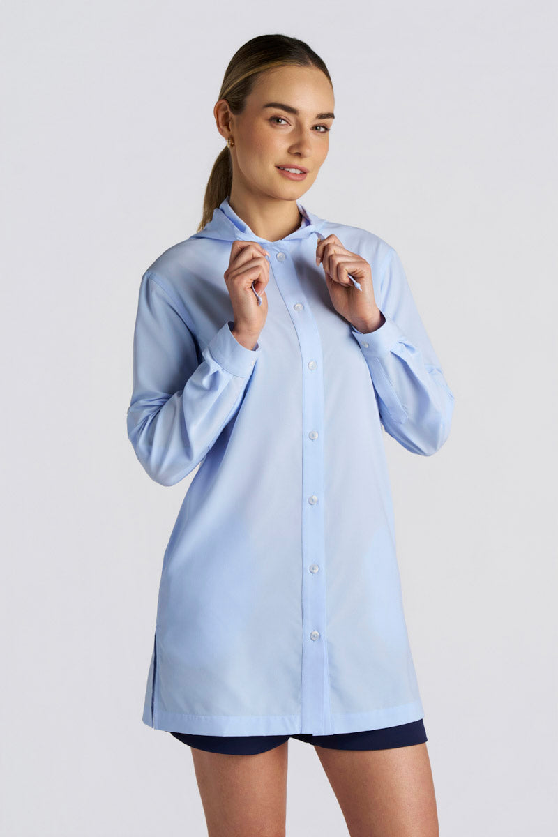 Iztapa Coastal | Sun Shirt | Periwinkle