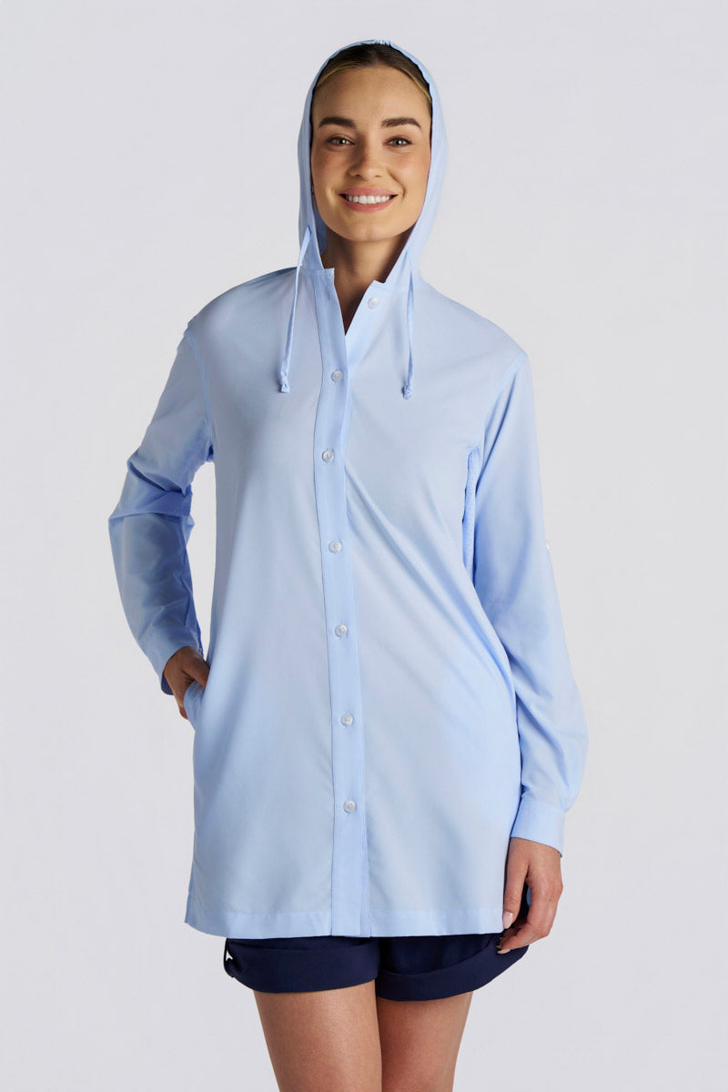 Iztapa Coastal | Sun Shirt | Periwinkle