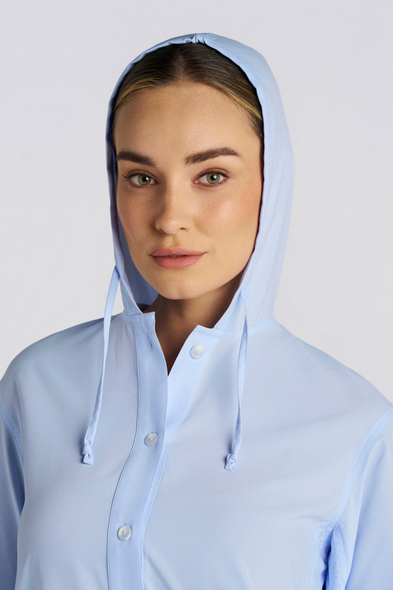 Iztapa Coastal | Sun Shirt | Periwinkle