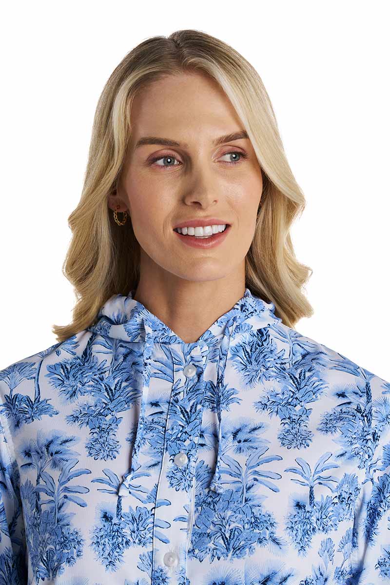 Iztapa Coastal | Sun Shirt | Periwinkle Isla Bonita