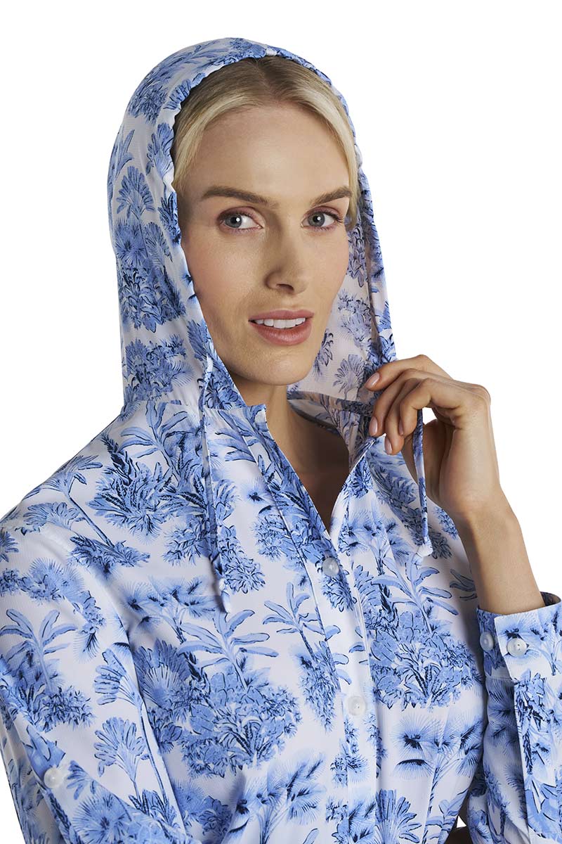 Iztapa Coastal | Sun Shirt | Periwinkle Isla Bonita