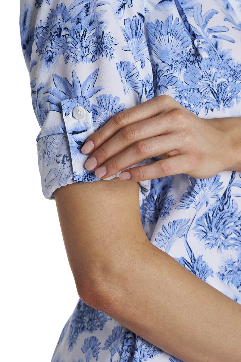 Iztapa Coastal | Sun Shirt | Periwinkle Isla Bonita
