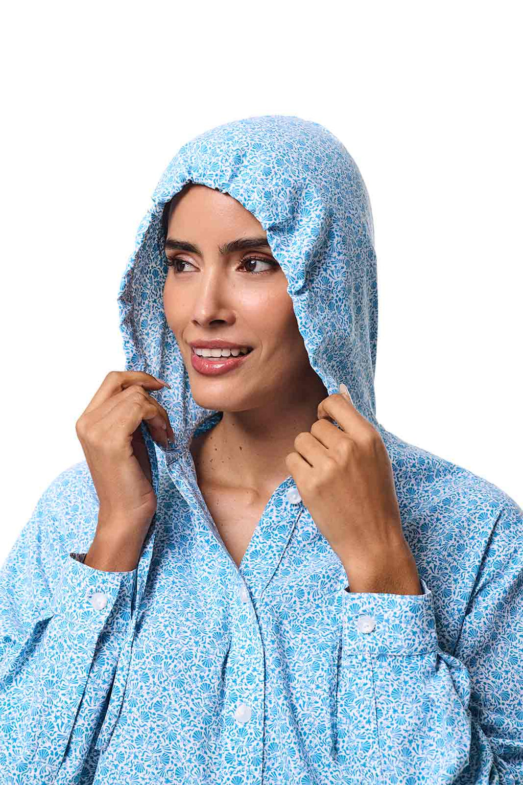 Iztapa Coastal | Sun Shirt | Malibu Blue Shell We