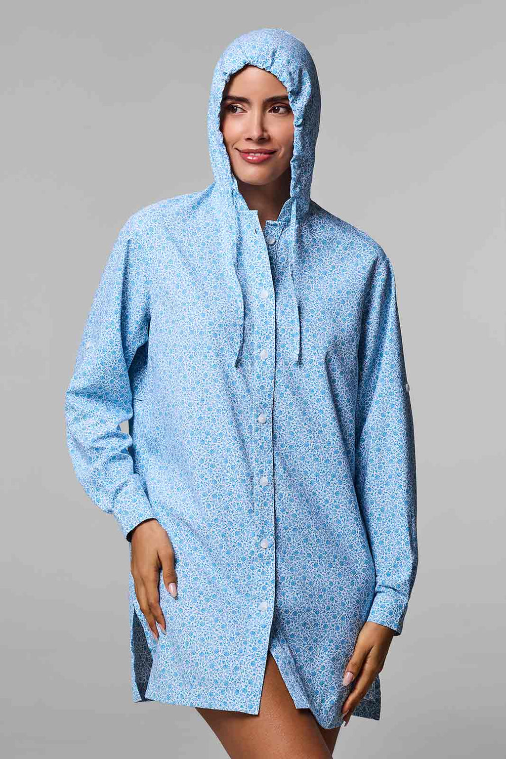 Iztapa Coastal | Sun Shirt | Malibu Blue Shell We