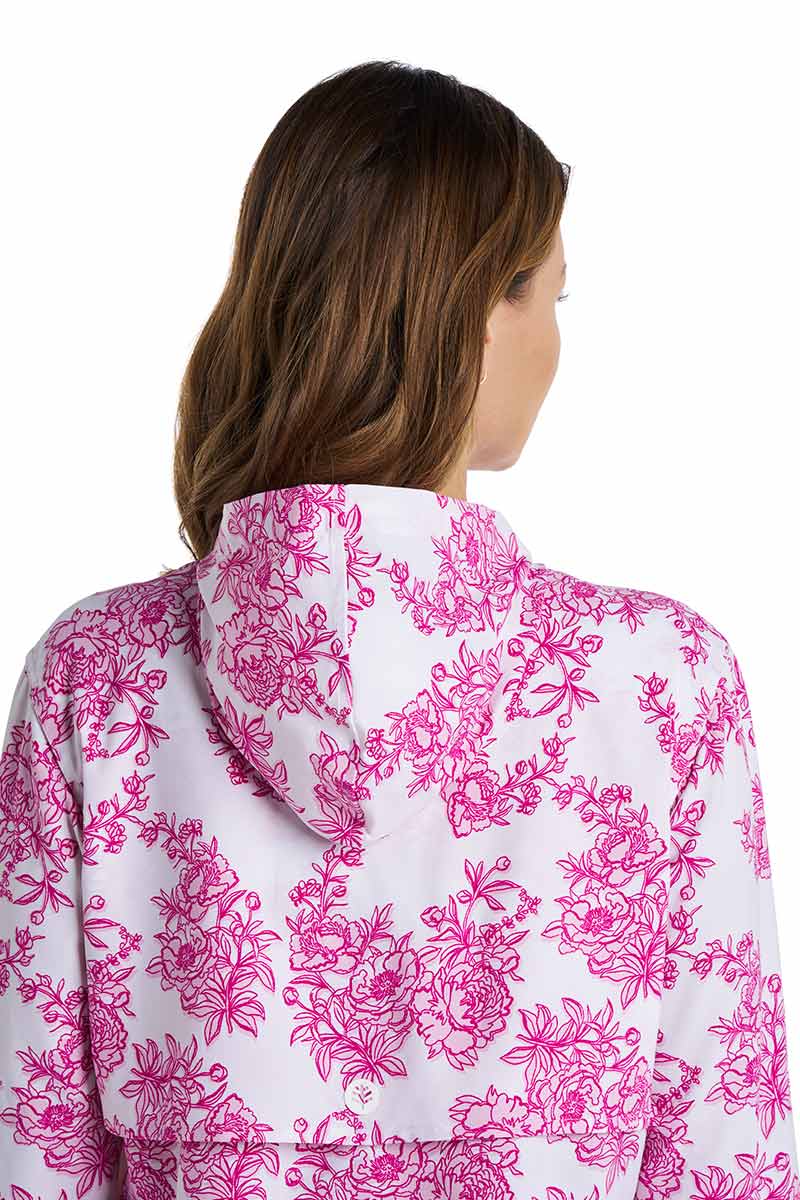 Iztapa Coastal | Sun Shirt | Fuchsia Bouquet