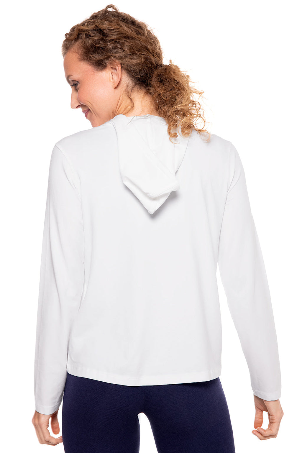 Seaside | Women's Zip-Up Hoodie | White