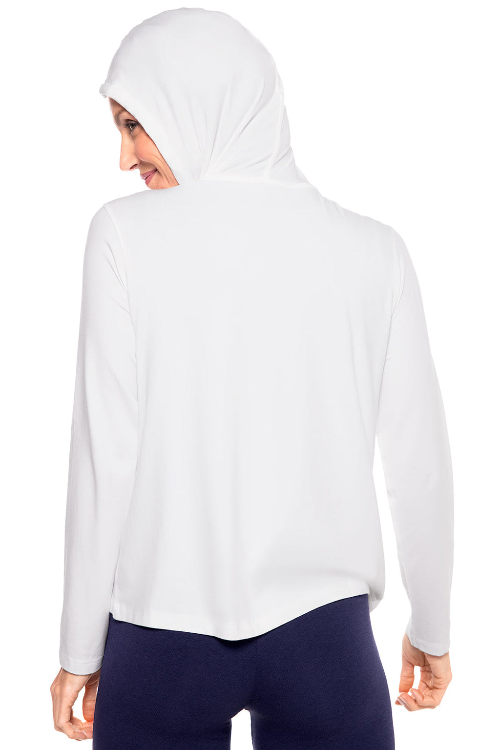 Seaside | Women's Zip-Up Hoodie | White
