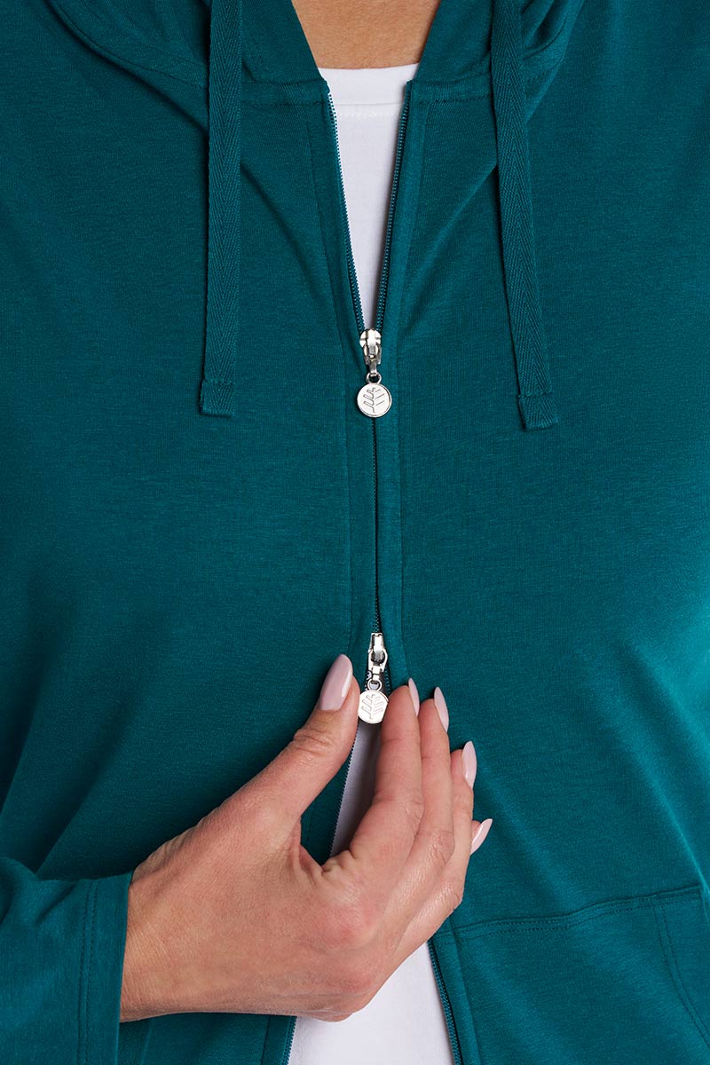 Seaside | Women's Hoodie | Transformative Teal